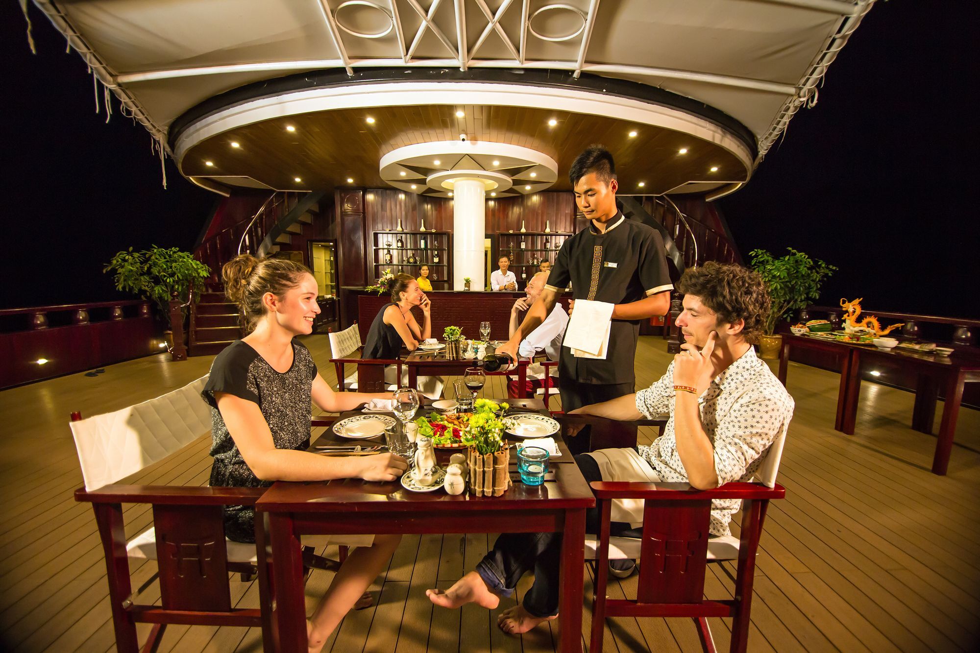Dragon Legend Cruise Hotell Ha Long Eksteriør bilde